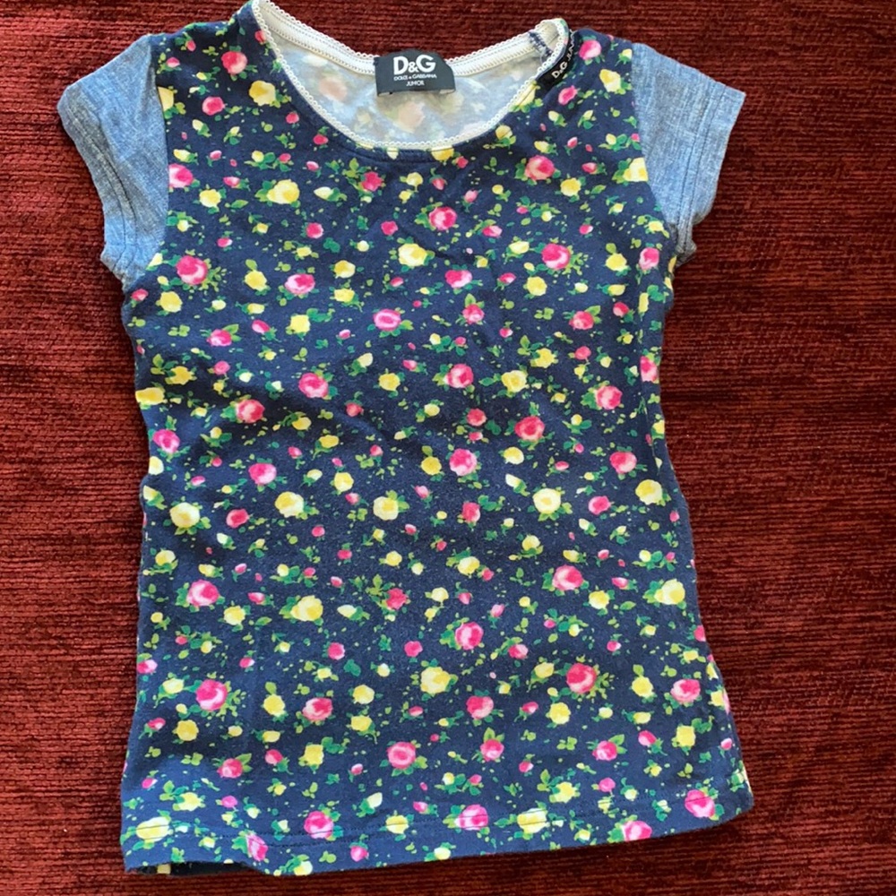 Dolce&Gabbana super soft floral tee